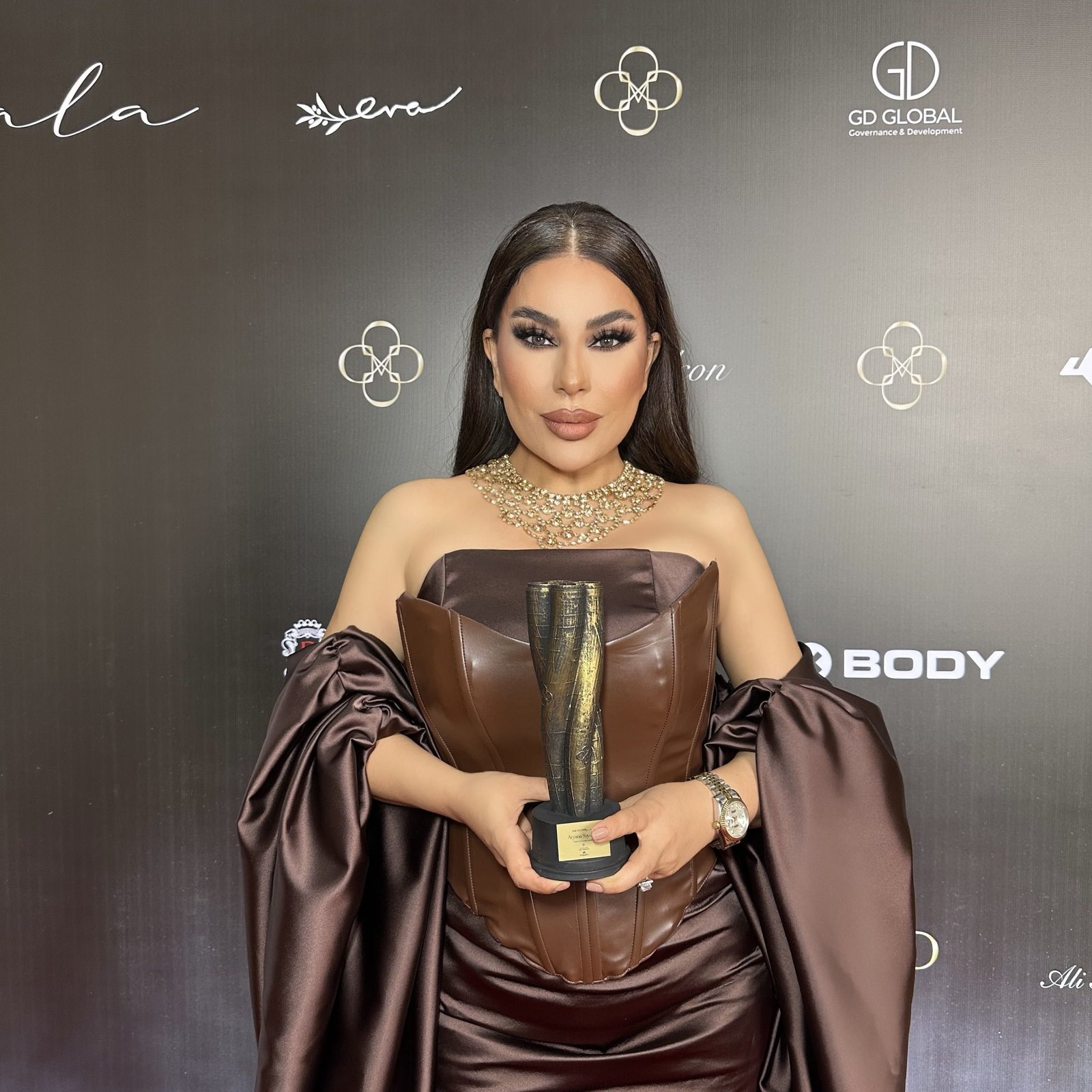 Aryana Sayeed &ldquo;Millionaire Concept&rdquo; tərəfindən təşkil olunmuş &ldquo;The Globe Gala&rdquo;da təltif olunub.